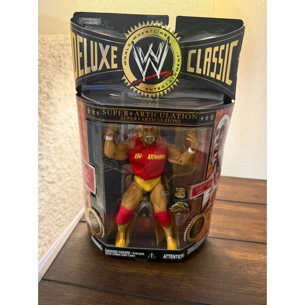 WWE Jakks Pacific Deluxe Classic Superstars Series 1 Hulk Hogan Action Figure